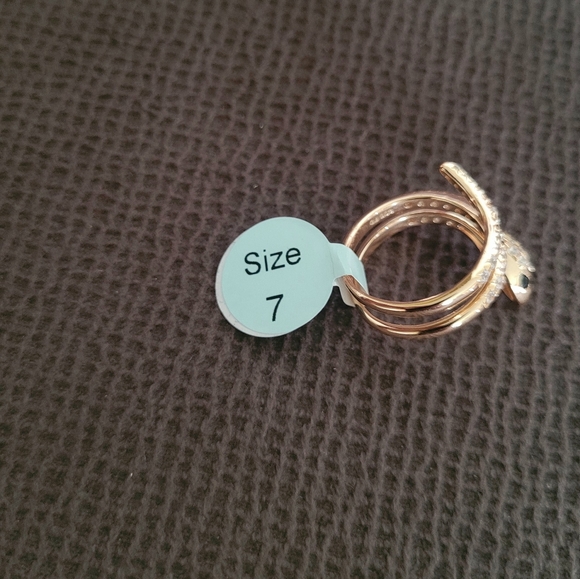 bleu💙 sage Gold💛 Serpent🐍 Ring💍 - NWT - Picture 7 of 16